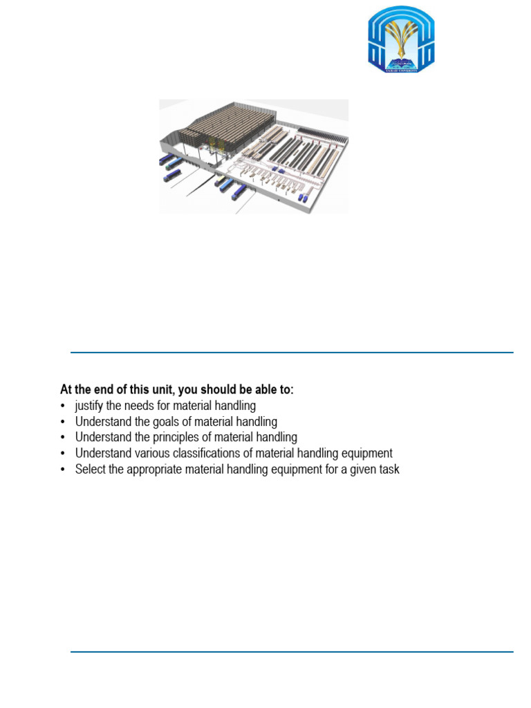 Chapter-4-Material Handling Systems | PDF | Pallet | System