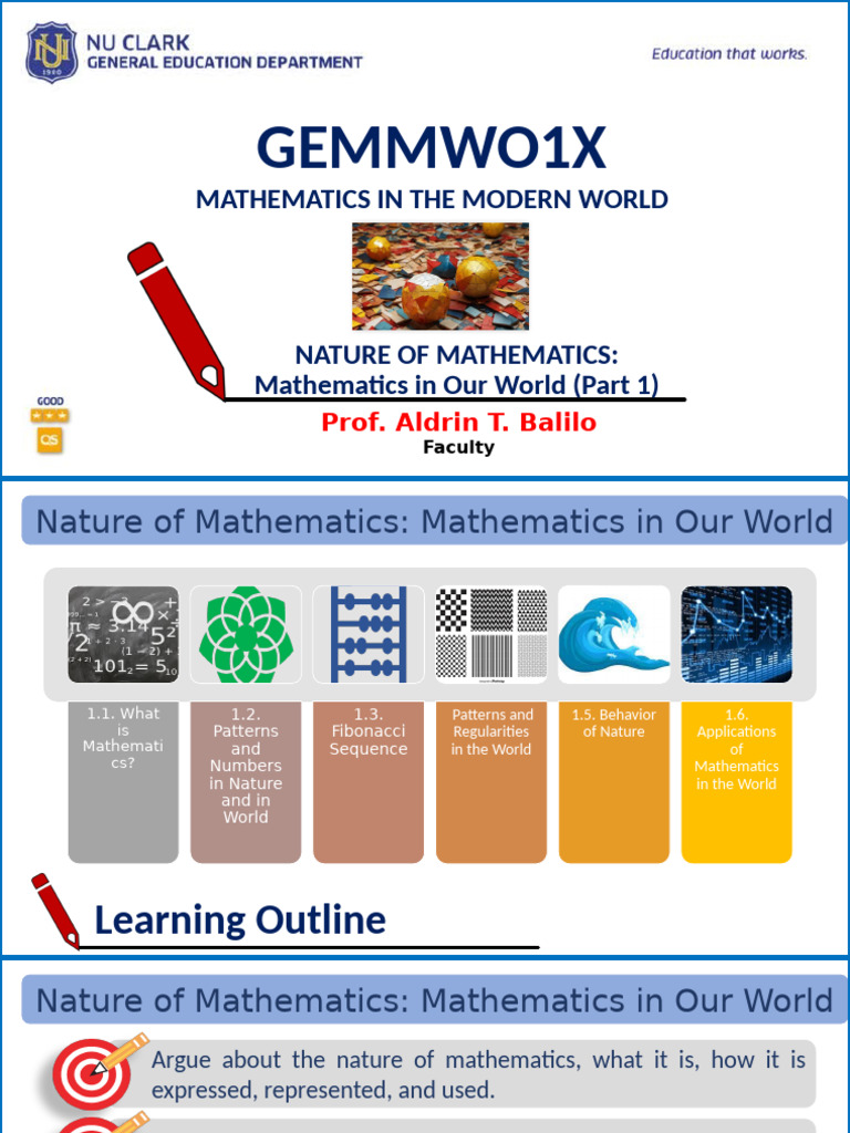 Module 1.1 Mathematics in Our World (Part 1 of 2) | PDF | Forecasting ...
