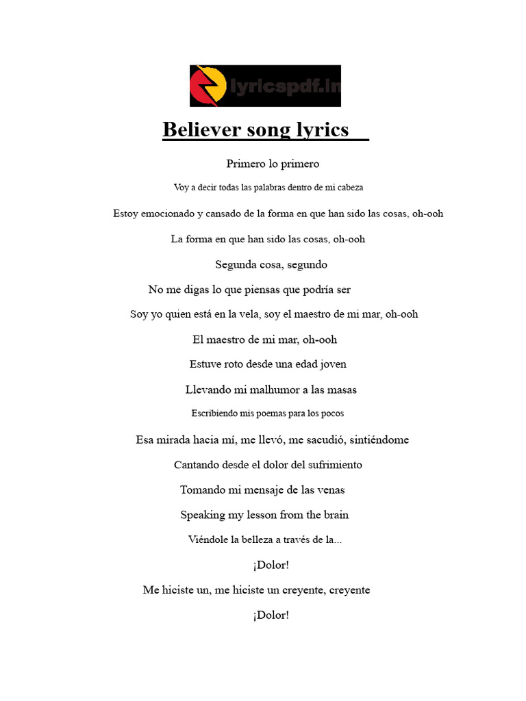 Letras de 