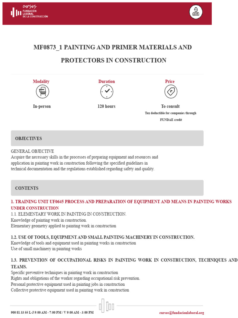 mf0873 1 Painting and Priming Materials and Protective Coatings in ...