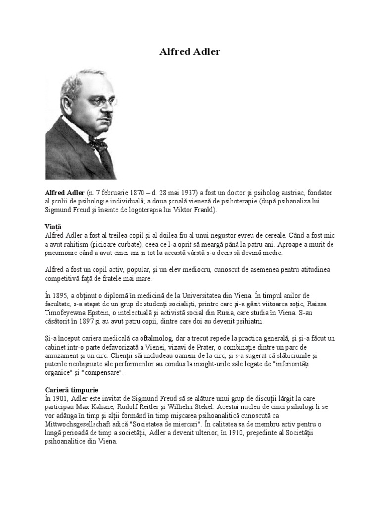 Alfred Adler | PDF