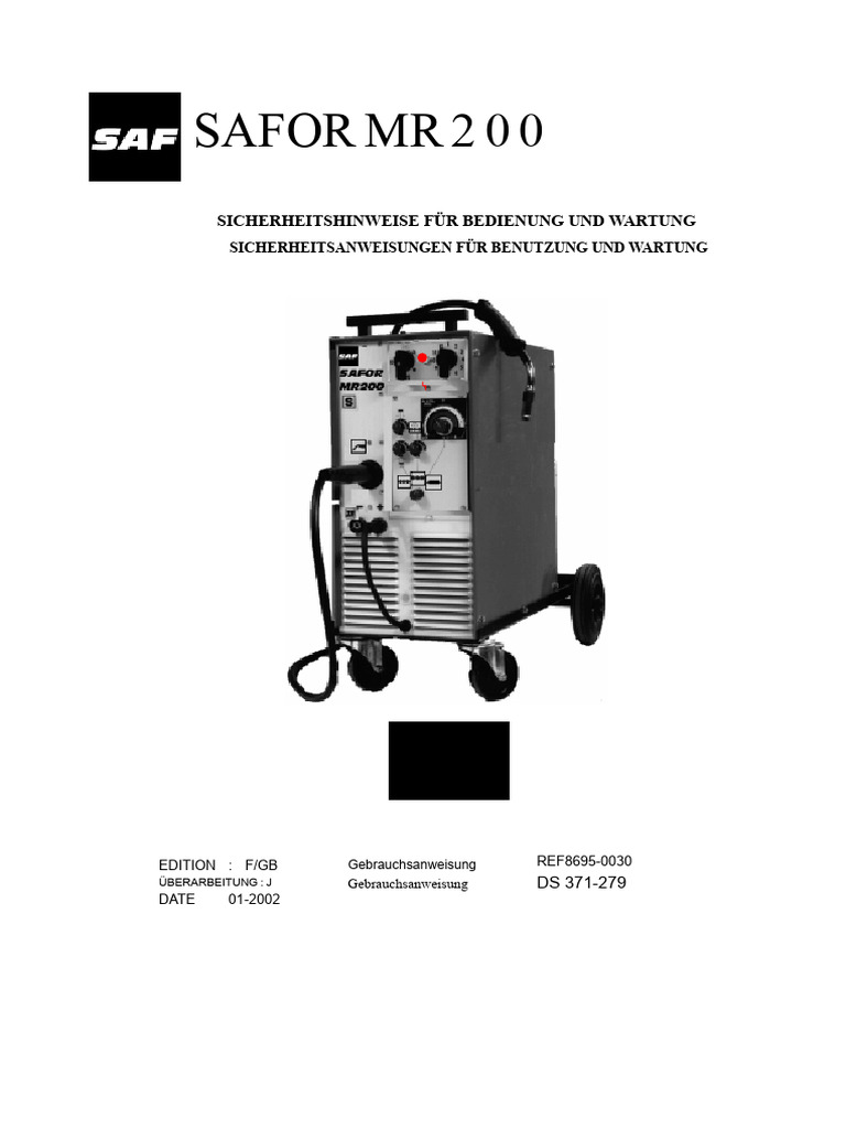Safor MR200 PDF | PDF