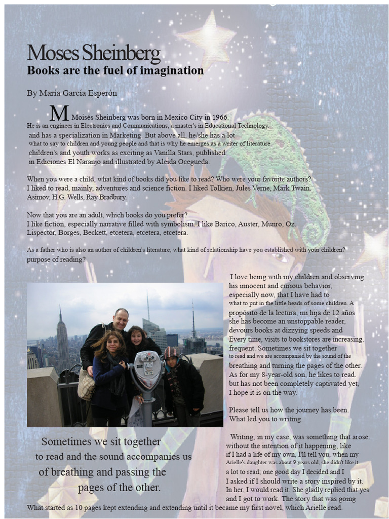 Moisés Sheinberg: Inspiring Young Readers | PDF