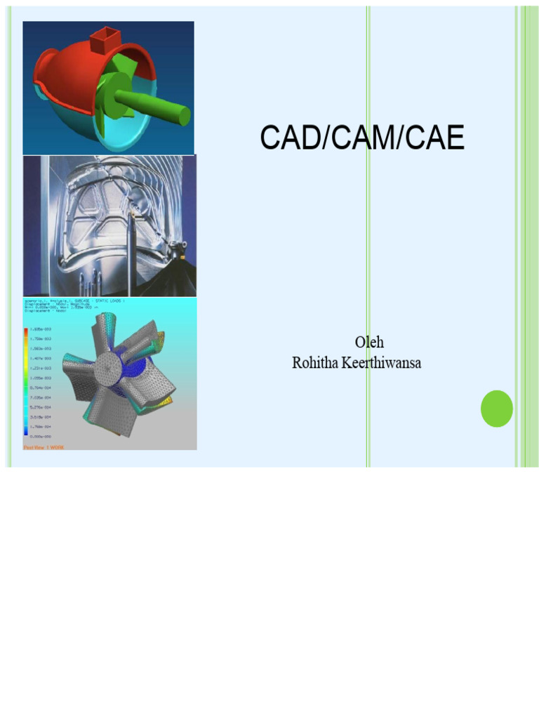 Panduan Lengkap CAD/CAM/CAE | PDF