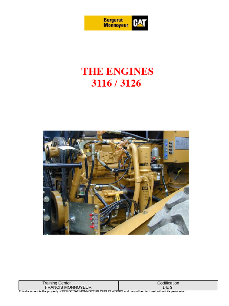 Overview of 3116/3126 Engine Systems | PDF | Fuel Injection | Throttle