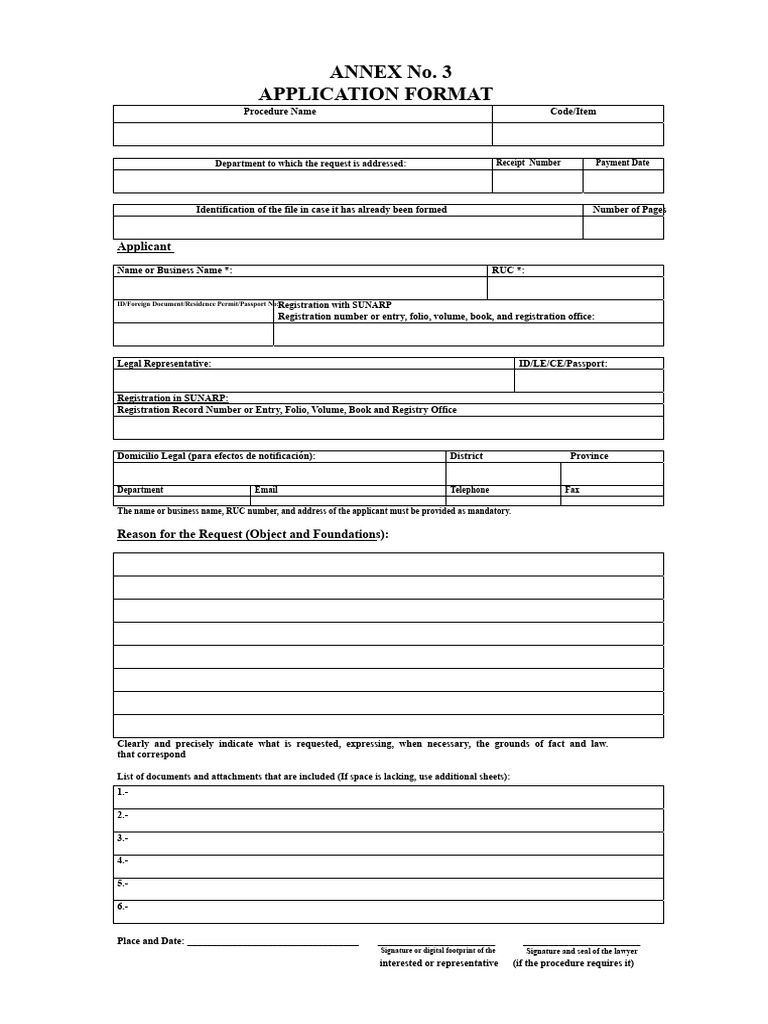 Annex 3 Format | PDF