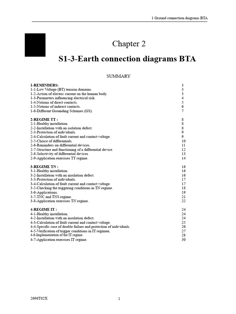 Grounding Connection Diagrams BTA | PDF | Transformer | Manufactured Goods