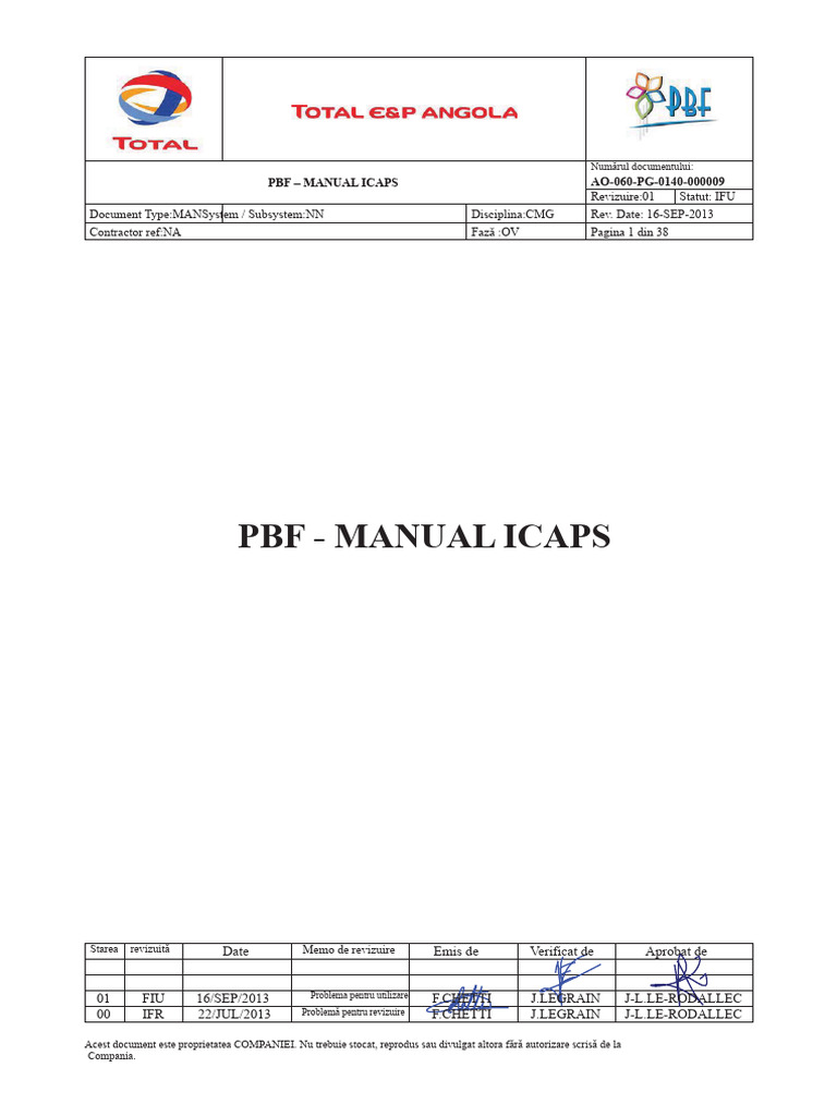 Manual Icaps | PDF