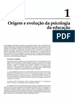 Origem e evolução da Psicologia da Educação - COLL