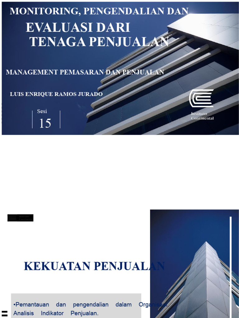 15 Pemantauan Kontrol Dan Evaluasi FFVV | PDF