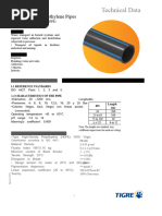 DR9 HDPE Pipe Data Sheet | PDF