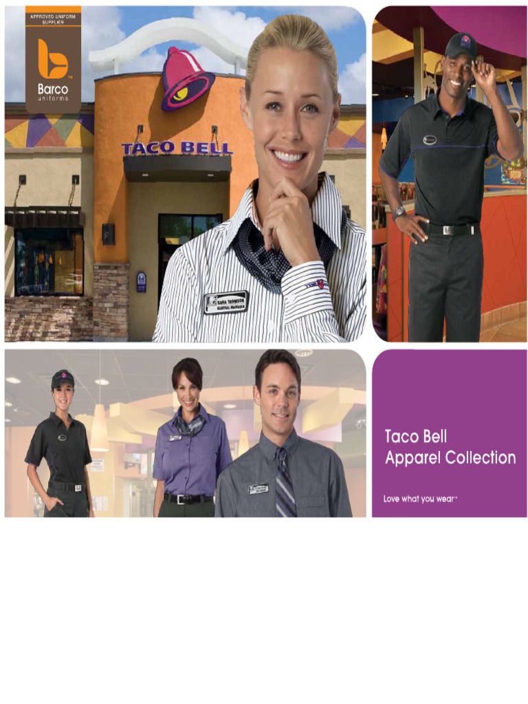 Taco Bell Uniformkatalog | PDF
