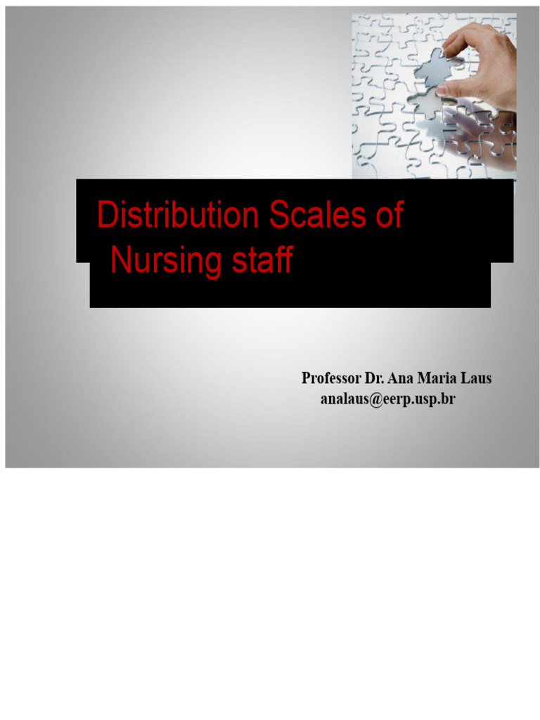 Nursing Staff Distribution Scales | PDF | Working Time | Employment