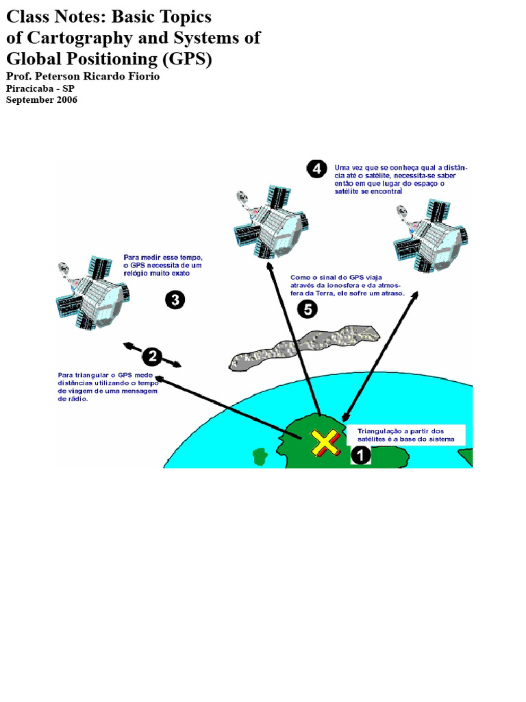 Cartography Basics and GPS Systems | PDF | Global Positioning System ...