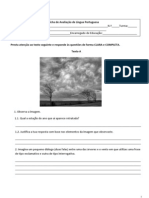 Teste 5º Ano - Páscoa Modificado