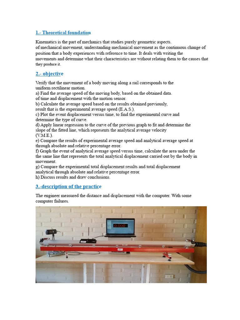 Physics Laboratory 1 USFX | PDF