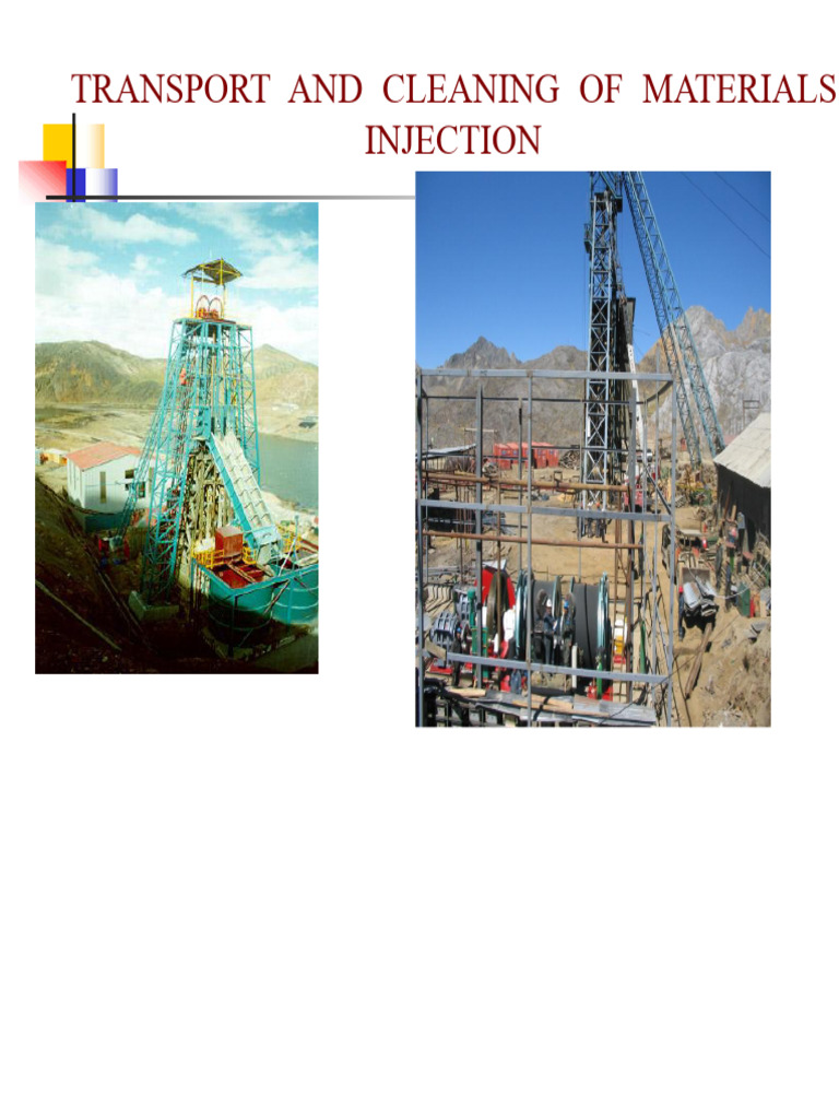 Mining Material Transport and Winch Systems | PDF | Mining