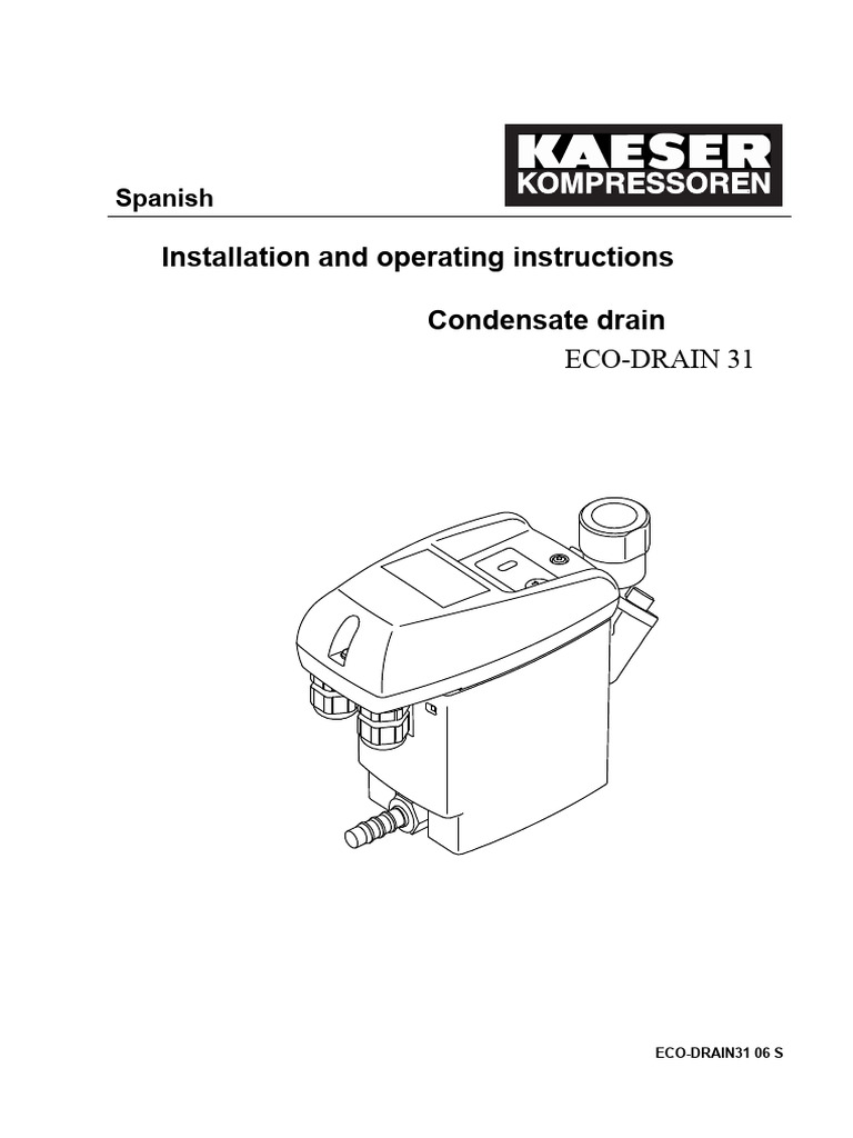 KAESER condensate drain | KAESER ECO-DRAIN