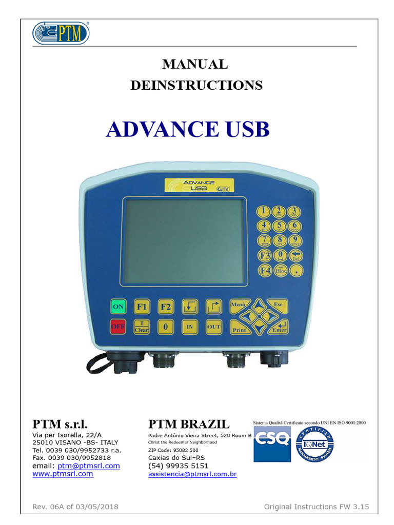 Instruction Manual | PDF | Usb Flash Drive | Usb