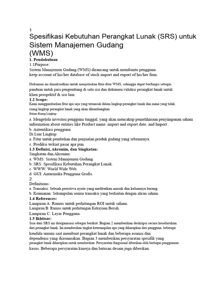 WMS | PDF