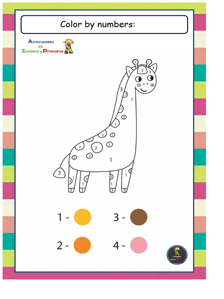 Color by Numbers | PDF