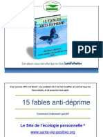 15 Fables Anti Deprime