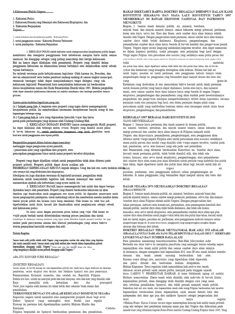 3 Kekuatan Inheren Negara | PDF