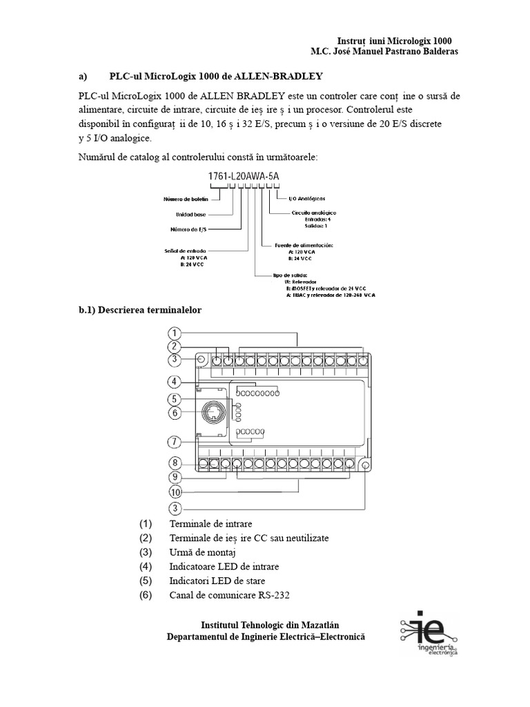 Note Micrologix 1000 | PDF