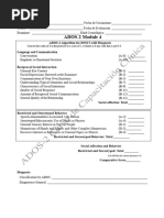BOSA Autism Assessment Guide | PDF | Autism Spectrum | Psychiatry