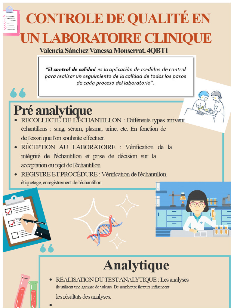Contrôle de qualité en laboratoire clinique | PDF