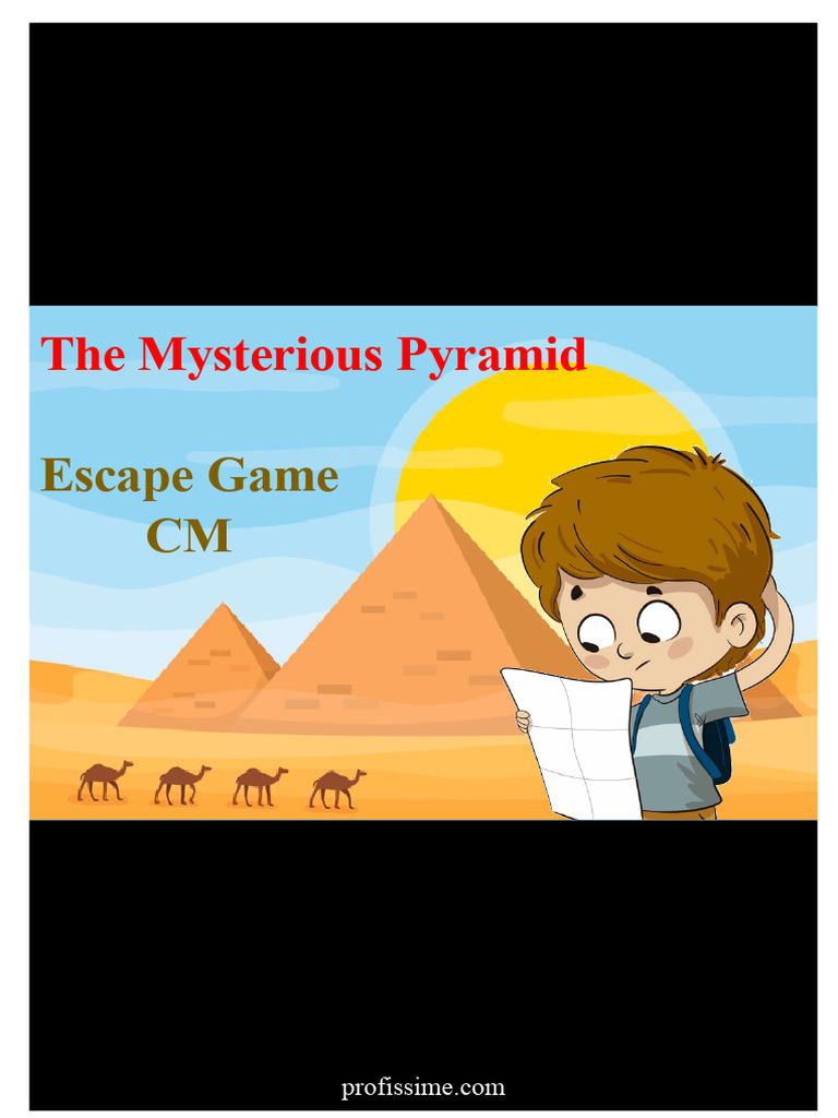 Pyramid Escape Game for Students | PDF | Horus | Osiris
