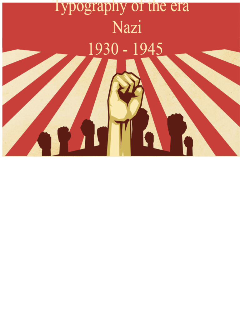 Typography Trends in Nazi Germany (1930-1945) | PDF | Sans Serif ...