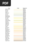 Roblox Color Codes and Values Guide | PDF | Grey | Color