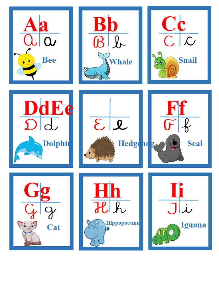 Animal Names A-Z List | PDF