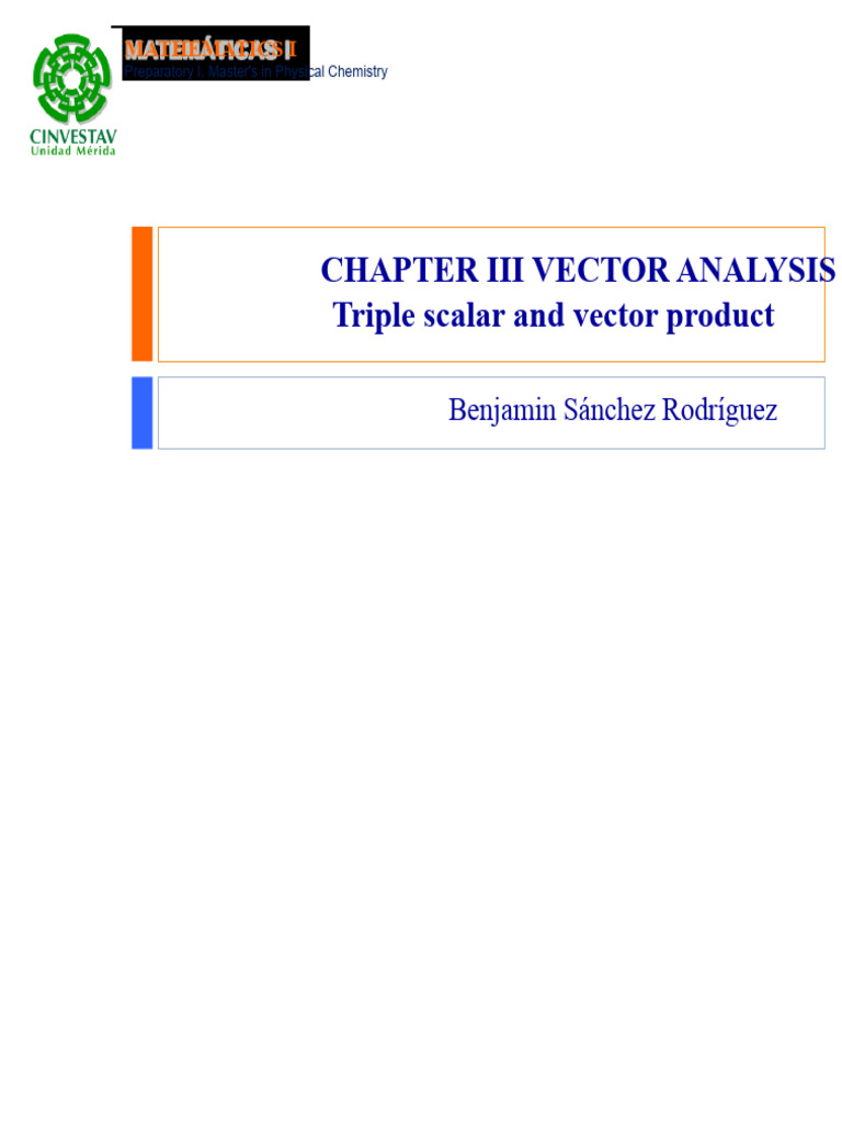 Triple Scalar and Vector Products Explained | PDF | Euclidean Vector ...
