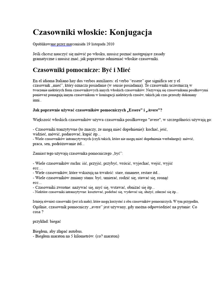czasowniki-w-oskie-koniugacja-pdf