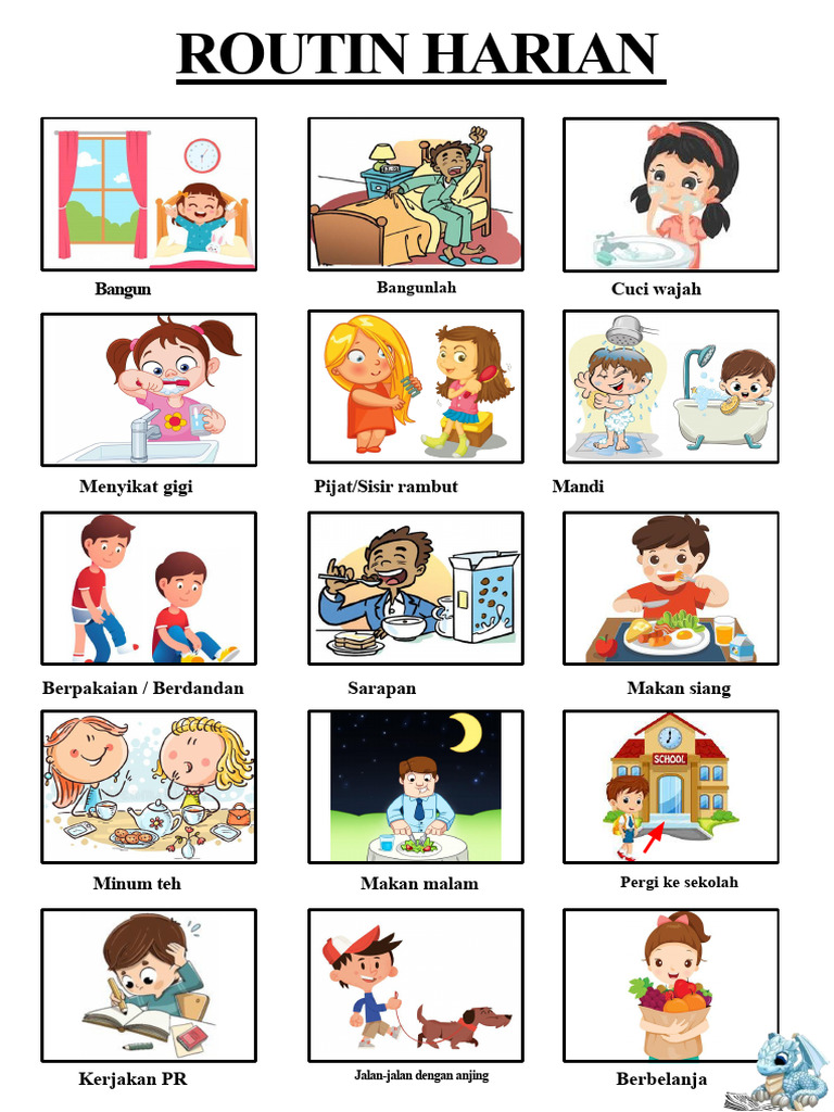Rutin Harian yang Sehat dan Produktif | PDF