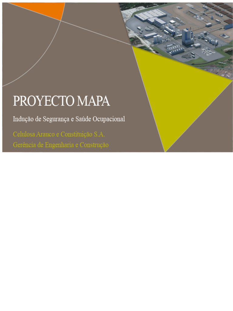 Segurança e Saúde Ocupacional MAPA | PDF