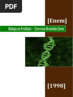 Questões de Biologia comentadas - Enem 1998