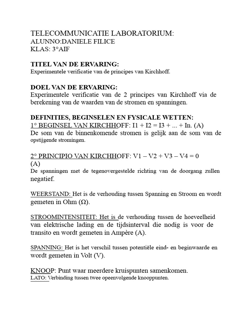 Telecommunicatie Rapport | PDF