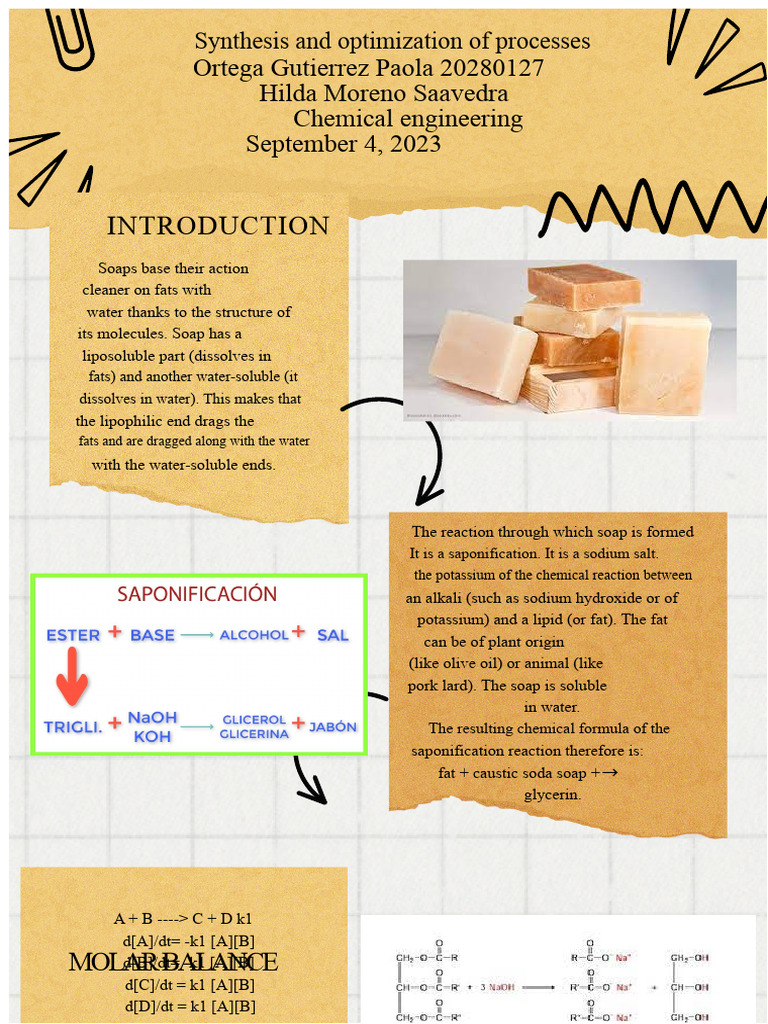 Soap Saponification Process Optimization | PDF