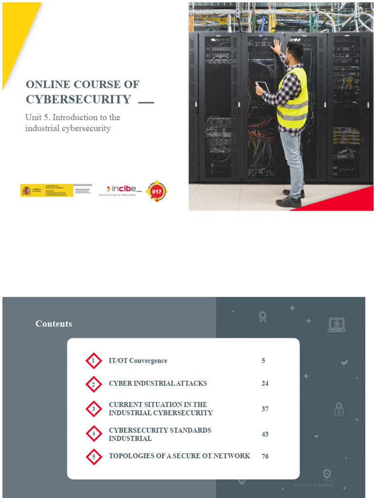 Industrial Cybersecurity Course Overview | PDF | Computer Security ...