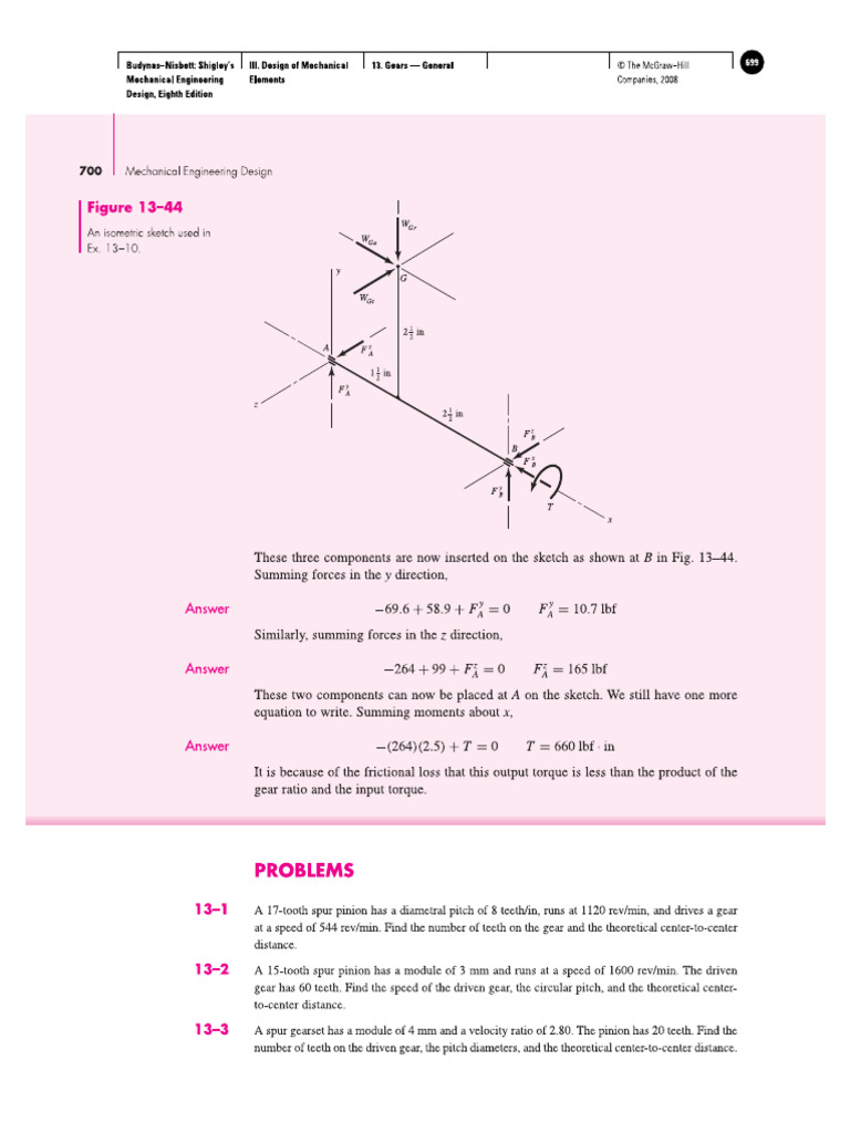 Gear Questions | PDF
