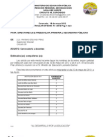 73- 2012 Convocatoria directores