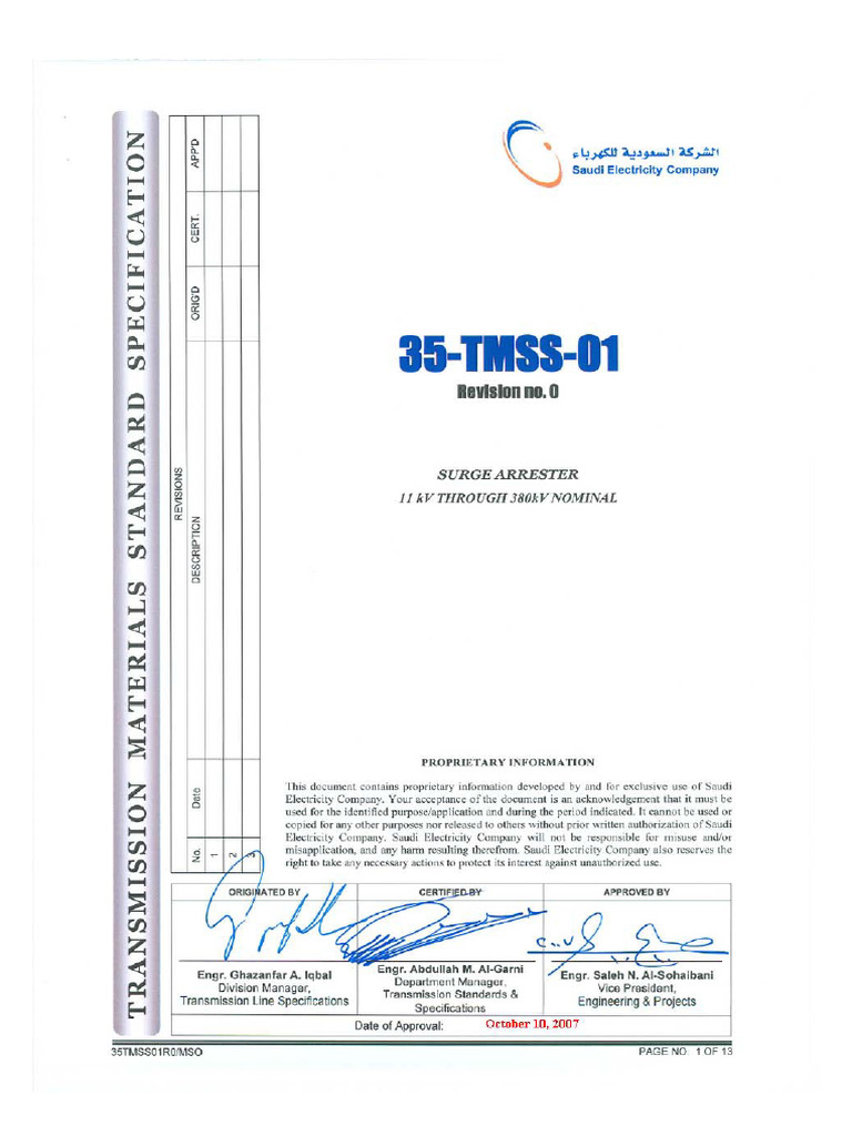 35 TMSS 01 R0 | PDF | Aislador (Electricidad) | Tornillo
