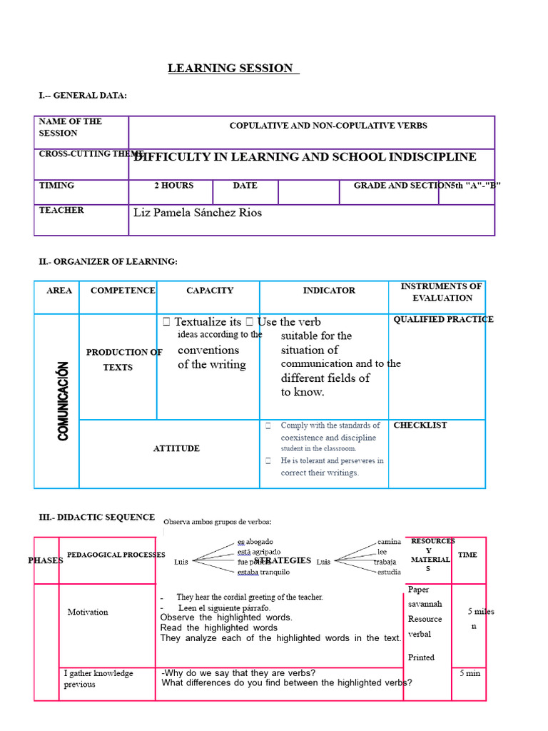 Copulative vs Non-Copulative Verbs Guide | PDF | Subject (Grammar ...