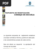 Presentación propuesta consejo de escuela
