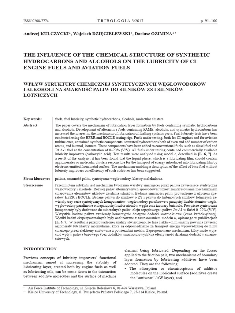 The Influence of The Chemical Structure | PDF | Chemical Reactions ...