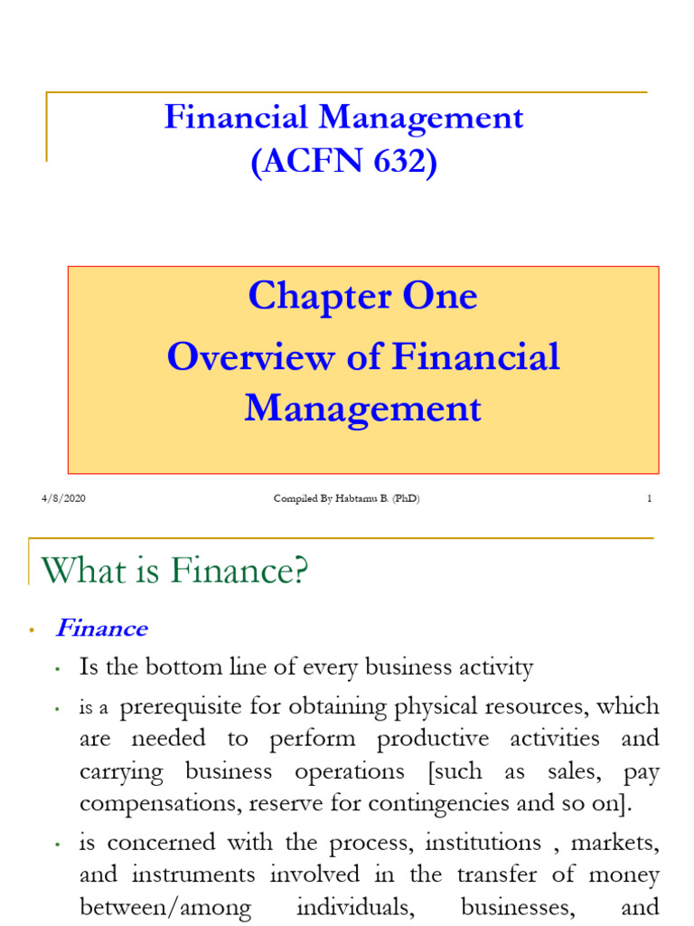 Introduction to Financial Management | PDF | Stocks | Investing