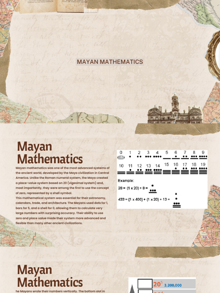 Advanced Mayan Mathematics Explained | PDF | Maya Civilization | Numbers